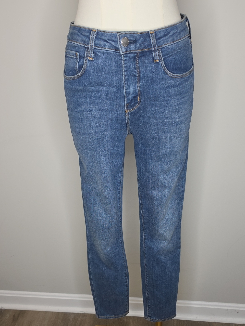 L'AGENCE Margot High Rise Skinny Jeans Size 26 Vintage Lumière